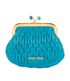 Miu Miu Pouch Coin Pouch, £220, Handbags, Blue, Leather, Front view
